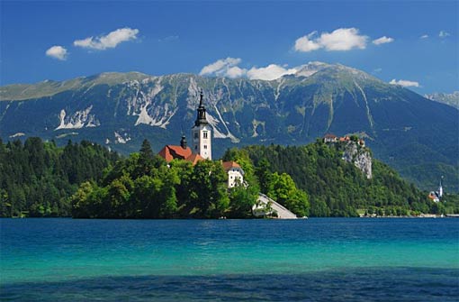 Bled im Urlaubsland Slowenien © slowenisches Tourismusamt Bled im Urlaubsland Slowenien © slowenisches Tourismusamt